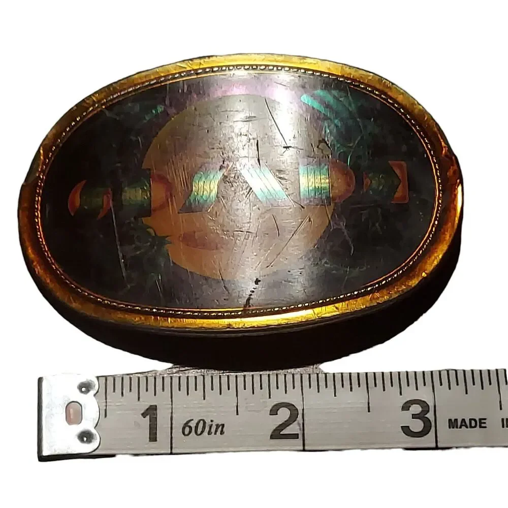 Vintage Kansas Collectible Belt Buckle Missing Bar 1977